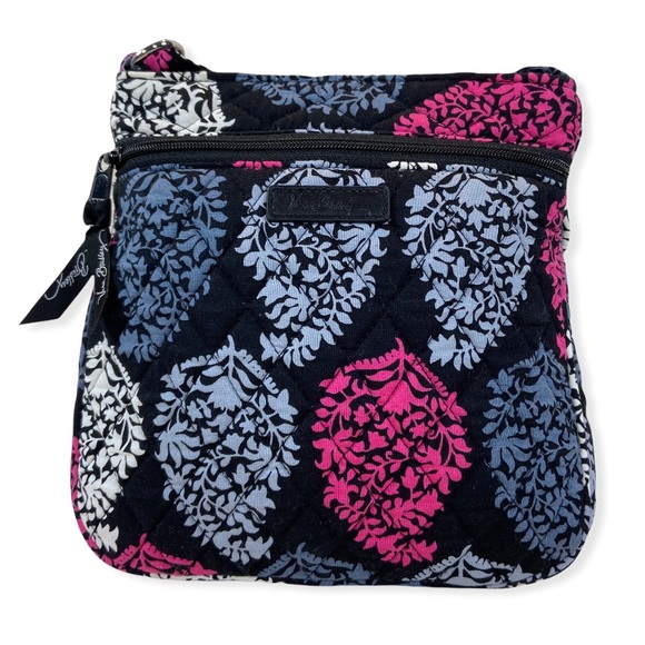 Vera Bradley Handbags - Vera Bradley Northern Lights Petite Double Zip Hipster Crossbody Adjustable Bag